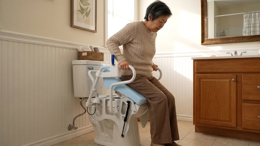 How to Sit on the Toilet After Hip Replacement