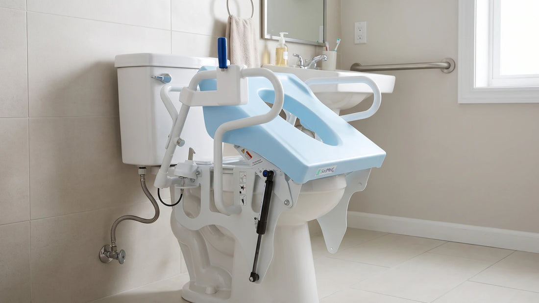How the SedMed Gas-Spring Toilet Lift Works: No Power, No Charging, No Failure Mode
