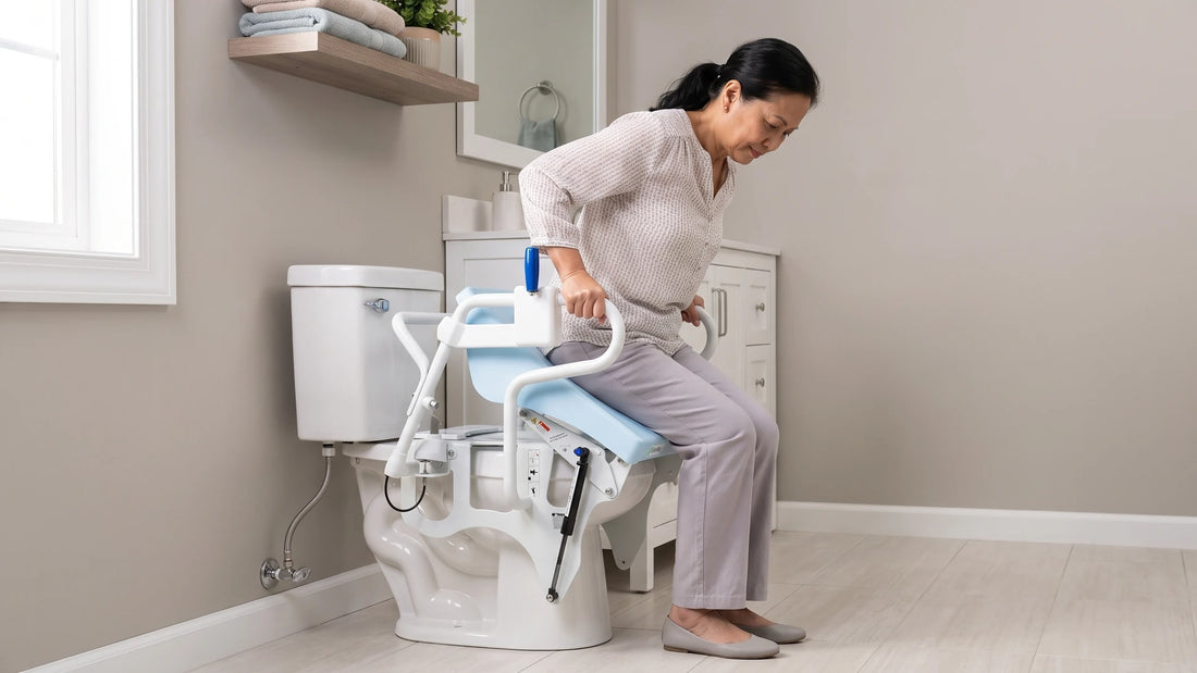 Managing Alone in the Bathroom After Knee Surgery